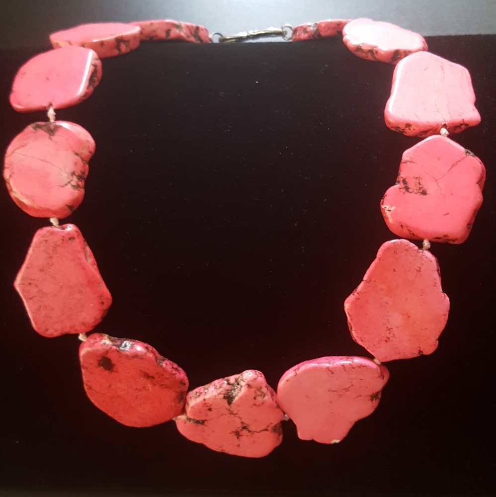 New Pink Jasper Necklace!